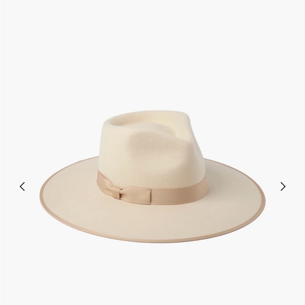 Lack Of Color Cream Tan Fedora Hat